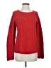 Joe Fresh Chevron-herringbone Red Pullover Sweater Size S - photo 1