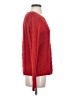 Joe Fresh Chevron-herringbone Red Pullover Sweater Size S - photo 4