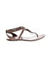 Gucci Brown Leather Thong Sandals Size EU (IT) 36 1/2 / US 6 1/2 - photo 1