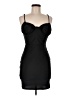 Haute Monde Solid Black Cocktail Dress Size M - photo 1