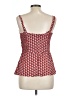 CAbi 100% Polyester Red Sleeveless Top Size 10 - photo 2