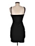 Haute Monde Solid Black Cocktail Dress Size M - photo 2
