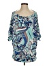 White Birch Blue 3/4 Sleeve T-Shirt Size S - photo 1