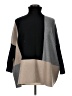 Joseph A. Color Block Black Poncho Size XL - photo 1