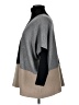 Joseph A. Color Block Black Poncho Size XL - photo 5