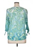 Ruby Rd. Teal 3/4 Sleeve T-Shirt Size XL - photo 2