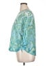 Ruby Rd. Teal 3/4 Sleeve T-Shirt Size XL - photo 5