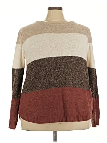 Pink Clover Pullover Sweater (view 1)