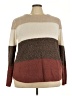 Pink Clover 100% Polyester Color Block Brown Pullover Sweater Size 3X - photo 1