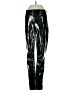 Alice + Olivia Graphic Black Casual Pants Size 4 - photo 1
