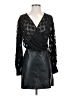 Topshop 100% Polyester Black Cocktail Dress Size 4 - photo 1