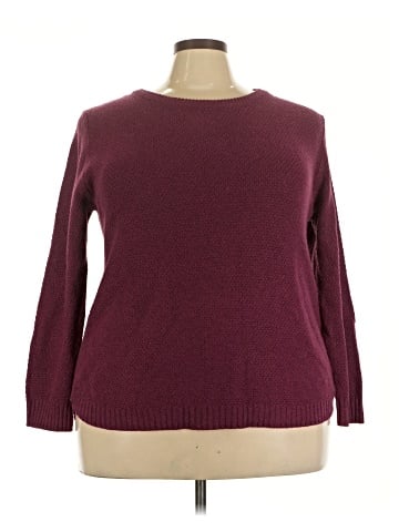 Pink Clover Pullover Sweater (view 1)