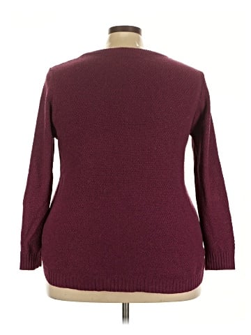 Pink Clover Pullover Sweater (view 2)
