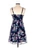 Candie's 100% Polyester Floral Blue Cocktail Dress Size M - photo 2