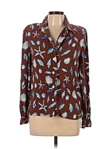 Bill Blass Long Sleeve Blouse (view 1)