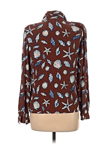 Bill Blass Long Sleeve Blouse (view 2)