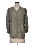 Akemi + Kin Tweed Gray 3/4 Sleeve Blouse Size 2 - photo 1