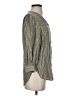 Akemi + Kin Tweed Gray 3/4 Sleeve Blouse Size 2 - photo 4