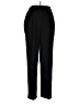Briggs New York 100% Polyester Solid Black Dress Pants Size 12 - photo 1