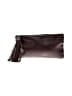 Halogen 100% Leather Burgundy Leather Clutch One size - photo 1