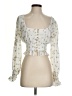 Majorelle 100% Polyester Ivory 3/4 Sleeve Blouse Size S - photo 1