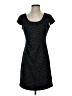 Ann Taylor Animal Print Black Casual Dress Size 4 (petite) - photo 1