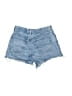 AGOLDE Blue Denim Shorts Size 27 waist - photo 2