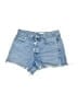 AGOLDE Blue Denim Shorts Size 27 waist - photo 1
