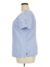 Talbots 100% Cotton Blue Short Sleeve Blouse Size L (estimated) - photo 5
