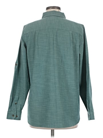 L.L.Bean Long Sleeve Button-Down Shirt (view 2)