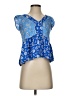 Ann Taylor LOFT Blue Sleeveless Blouse Size XS (petite) - photo 1