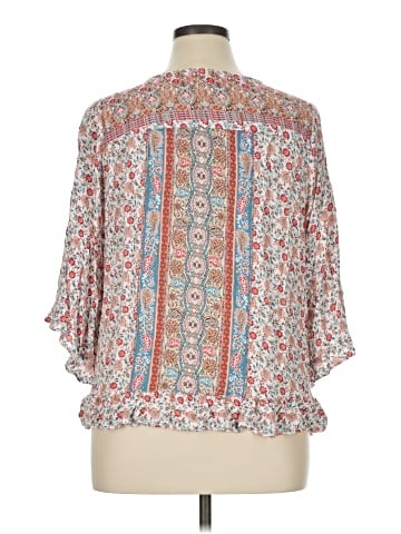 Cynthia Rowley TJX 3/4 Sleeve Blouse (view 2)