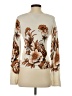 Michelle Nicole Floral Aztec Or Tribal Print Fair Isle Graphic Paisley Tropical Tan Pullover Sweater Size S - photo 2