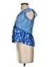 Ann Taylor LOFT Blue Sleeveless Blouse Size XS (petite) - photo 5