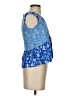 Ann Taylor LOFT Blue Sleeveless Blouse Size XS (petite) - photo 4