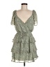 Trixxi 100% Polyester Floral Green Cocktail Dress Size M - photo 1