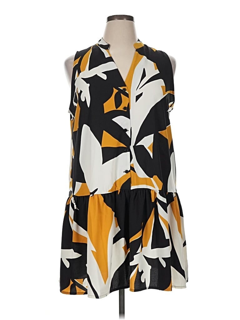 Pre-owned Nine West Casual Dress In Yellow