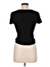 Express One Eleven Black Short Sleeve Top Size M - photo 2