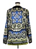 Nicole by Nicole Miller Blue Long Sleeve Blouse Size 10 - photo 2