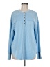 Kirundo Blue Long Sleeve Blouse Size M - photo 1