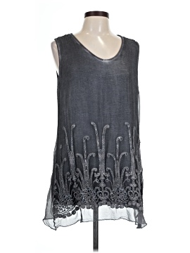 Soft Surroundings Sleeveless Silk Top