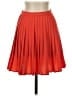 American Apparel 100% Polyester Solid Red Casual Skirt Size S - photo 1