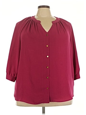 Adrienne Vittadini 3/4 Sleeve Blouse (view 1)