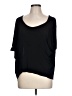 BCBGeneration 100% Rayon Black 3/4 Sleeve Top Size L - photo 1