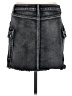 Tinsel Gray Denim Skirt Size 29 waist - photo 2