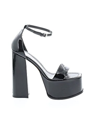 Louis Vuitton Patent Leather Fame Platform Sandals (view 1)