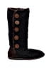 Muk Luks 100% Suede Black Boots Size 10 - photo 1