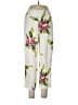 Surya 100% Rayon Floral White Casual Pants Size XL - photo 1