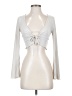Altar'd State Silver Cardigan Size S - photo 1