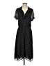J.Crew Polka Dots Black Casual Dress Size 2 - photo 1